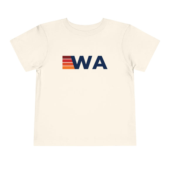 Washington Toddler Tee - Retro WA T-Shirt