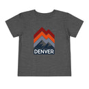 Denver, Colorado Toddler T-Shirt - Retro Palm Tree Toddler Denver Shirt-4
