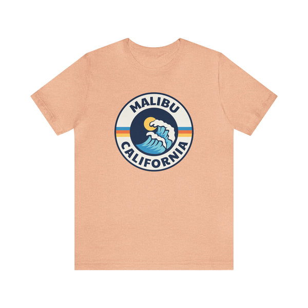 Malibu, California T-Shirt - Retro Unisex Malibu Shirt