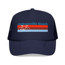 Jacksonville Beach, Florida Trucker Hat - Foam Jacksonville Beach Bike Cap-3