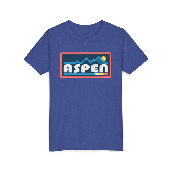 Aspen, Colorado Youth Graphic Tee - Kids Aspen T Shirt