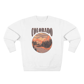 Premium Colorado Sweatshirt - Unisex Mountain Sweatshirt