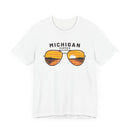 Michigan T Shirt - Sunglasses Lake Graphic Michigan Tee-6