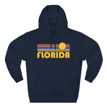 Florida Hoodie - Retro Sun Unisex Sweatshirt