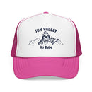 Sun Valley, Idaho Ski Babe Trucker Hat — Foam Mesh Cap-2