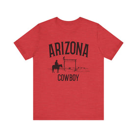 Buy heather-red Arizona Cowboy T Shirt - Arizona Graphic Tee
