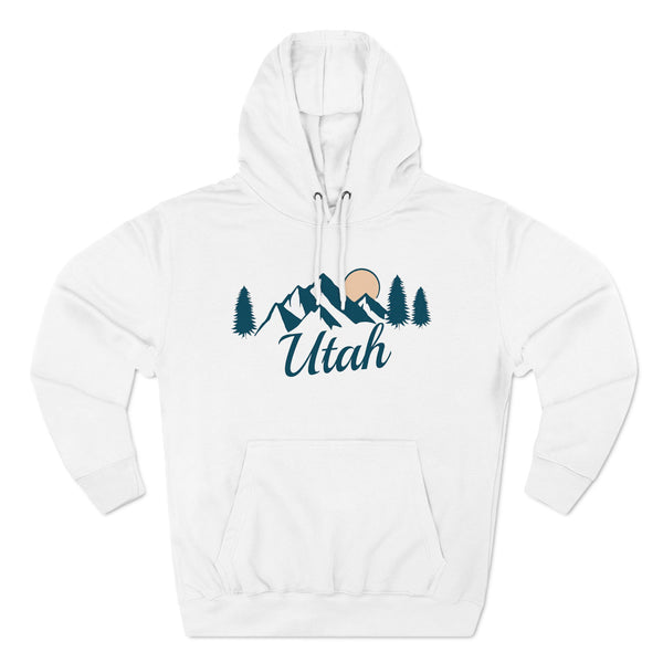 Premium Utah Hoodie - Retro Unisex Sweatshirt