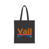 Vail, Colorado Tote Bag - Cotton Canvas Vail Bag