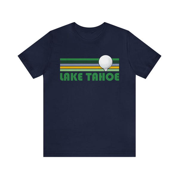 Golf Lake Tahoe, California T-Shirt - Retro Golf Unisex Lake Tahoe Shirt