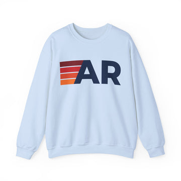 Buy light-blue Arkansas Retro Sweatshirt | Retro Stripes Arkansas
