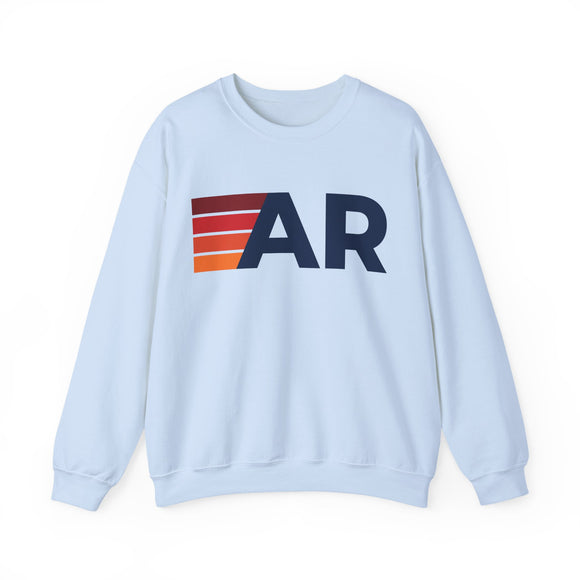 Arkansas Retro Sweatshirt | Retro Stripes Arkansas