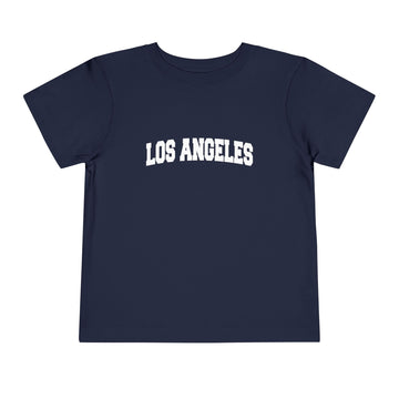 Buy navy Los Angeles, California Toddler Graphic Tee - Kids Los Angeles Vacation T-Shirt
