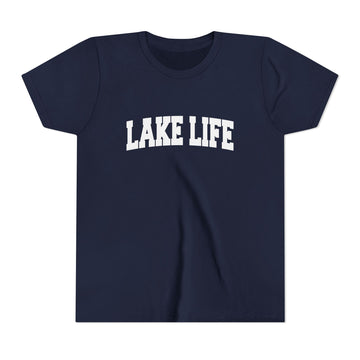 Buy navy Lake Life Youth Graphic Tee - Kids T Shirt