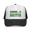 Austin, Texas Retro Golf Trucker Hat-1