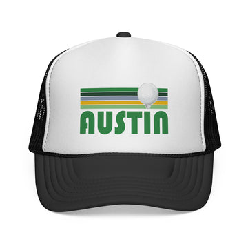 Austin, Texas Retro Golf Trucker Hat
