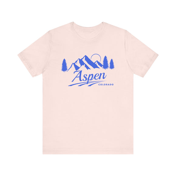 Aspen, Colorado T-Shirt - Retro Mountain Unisex Aspen Shirt