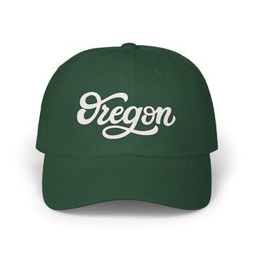 Buy spruce Oregon Dad Hat - Embroidered Oregon Classic Dad Cap