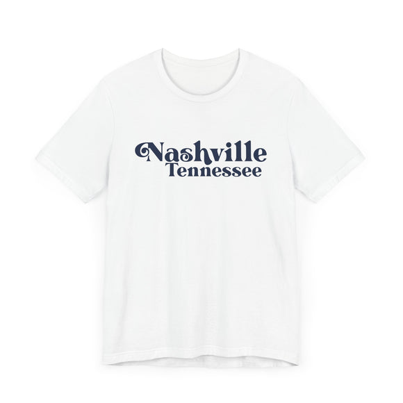 Nashville, Tennessee Graphic Tee, Casual T-Shirt, Vintage Style Shirt