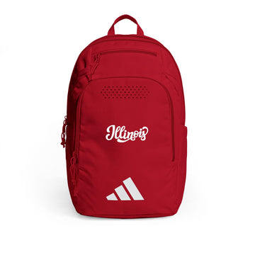 Buy team-power-red-white Illinois Backpack - Adidas Defender 5 Embroidered Bag