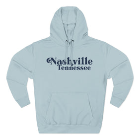Buy blue-mist Premium Nashville, Tennessee Hoodie