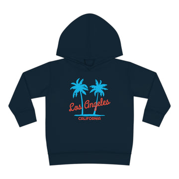 Buy navy Los Angeles, California Toddler Hoodie - Unisex Los Angeles Toddler Sweatshirt