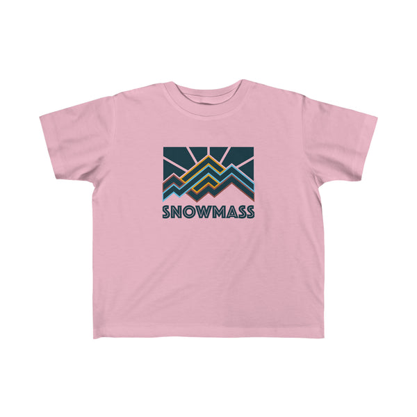 Snowmass, Colorado Toddler T-Shirt - Toddler Snowmass Shirt