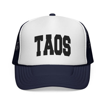 Buy dark-navy Taos, New Mexico Collegiate Style Trucker Hat