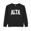 Alta, Utah Toddler Sweatshirt - Alta Toddler Crewneck Sweatshirt