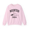 Mountain Sweatshirt - Mountain Cowgirl Graphic Crewneck