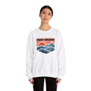 Fort Collins, Colorado Sweatshirt Retro Mountains, Fort Collins Unisex Graphic Crewneck-8