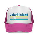 Jekyll Island Retro Sailboat Trucker Hat-3