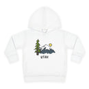Utah Toddler Hoodie - Unisex Mountain Utah Toddler Sweatshirt-1