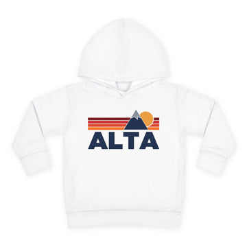 Alta, Utah Toddler Hoodie - Unisex Mountain Alta Pullover Sweatshirt, Kids Hooded Jumper, Utah Souvenir
