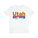 Utah T-Shirt - Mountain Sunset Unisex Utah Shirt-8
