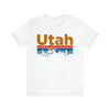 Utah T-Shirt - Mountain Sunset Unisex Utah Shirt