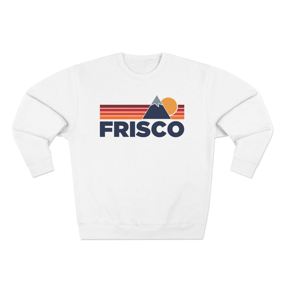 Premium Frisco, Colorado Mountain Lines Graphic Sweatshirt
