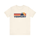 Retro Vermont T-shirt, Mountain Tee, Vintage Vermont Unisex Jersey Shirt, Outdoor Hiking Apparel-3