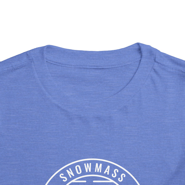 Snowmass, Colorado Toddler T-Shirt - Retro Mountain Toddler Snowmass Shirt