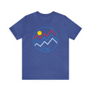 Utah T-Shirt - Retro Mountain Unisex Utah Shirt-4