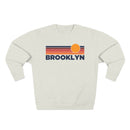 Premium Brooklyn, New York Sun Graphic Sweatshirt-1
