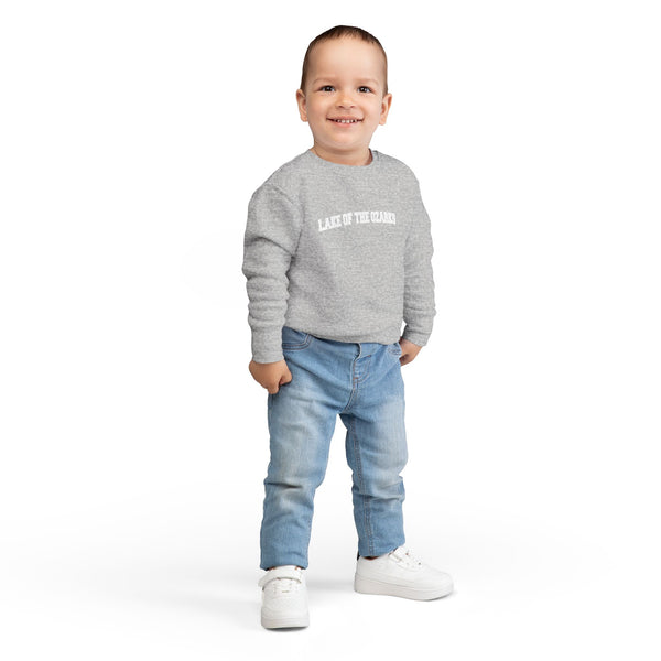 Lake of the Ozarks, Missouri Toddler Sweatshirt - Lake of the Ozarks Toddler Crewneck Sweatshirt