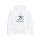 Lake Tahoe, California Youth Hoodie - Snow Ski Kids Lake Tahoe Hooded Sweatshirt-1