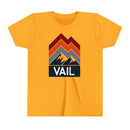 Vail, Colorado Youth Shirt - Retro Mountain Vail Kid's T-Shirt-5