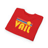 Vail, Colorado Toddler Sweatshirt - Retro Sun Vail Toddler Crewneck Sweatshirt
