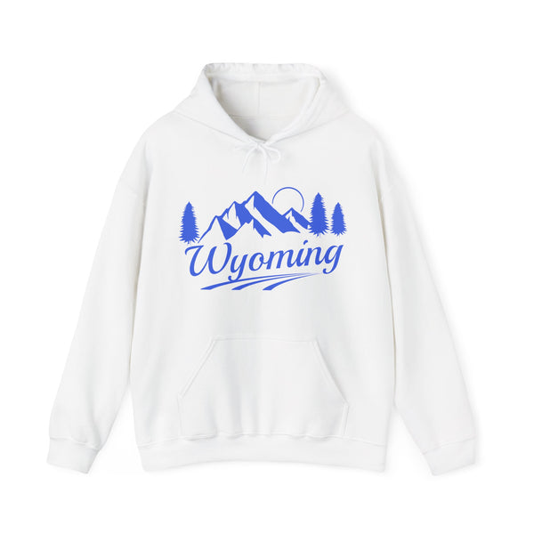 Wyoming Hoodie - Mountain Unisex Wyoming Hoodie Sweatshirt