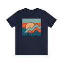 Mount Hood, Oregon T-Shirt - Retro Unisex Mount Hood Shirt-8