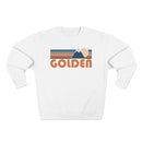 Premium Golden, Colorado Retro Mountain Graphic Sweatshirt-3