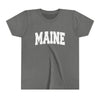 Maine Youth Graphic Tee - Kids T Shirt