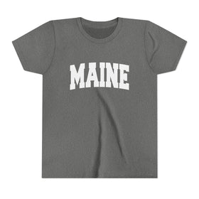 Maine Youth Graphic Tee - Kids T Shirt