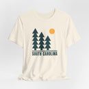 South Carolina T Shirt - Retro Trees South Carolina Tee-8